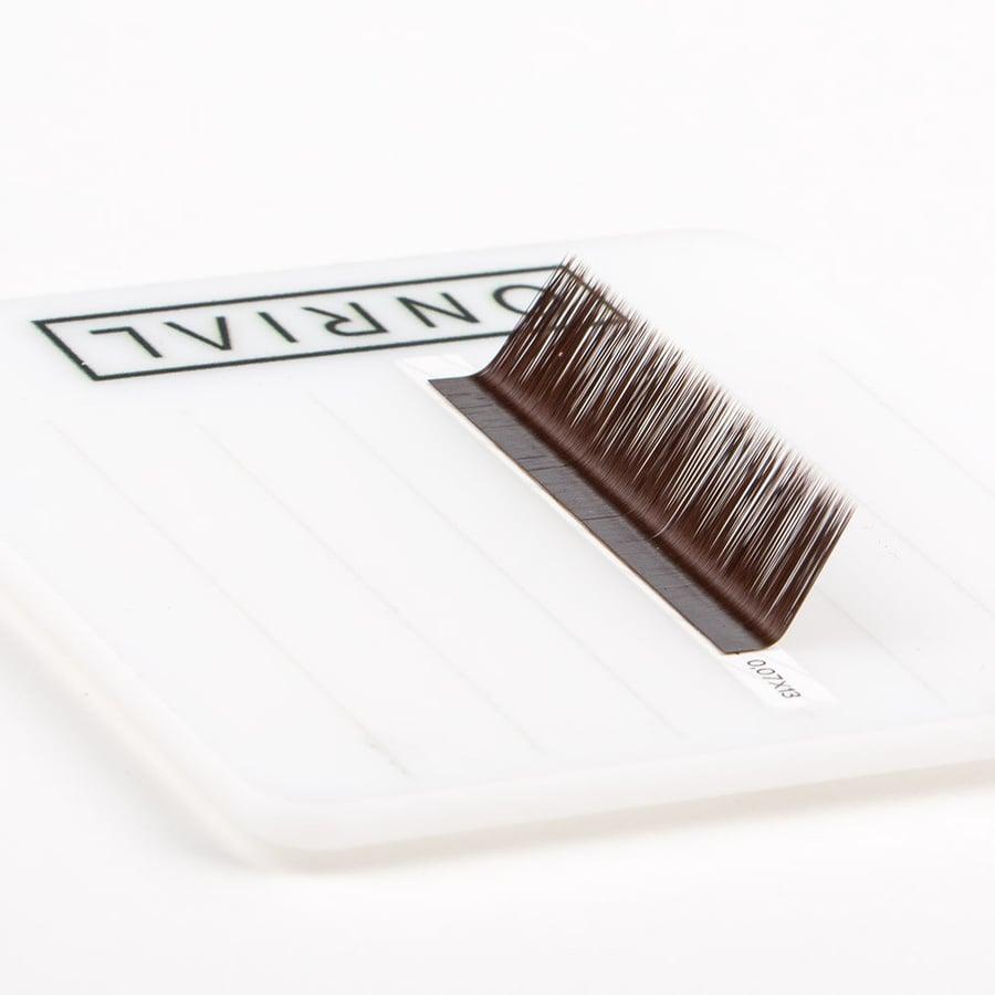 

ИСКУССТВЕННЫЕ РЕСНИЦЫ ONRIAL ТЕМНЫЙ ШОКОЛАД/21 ПОЛОСКА/Л 0,07 8 мм