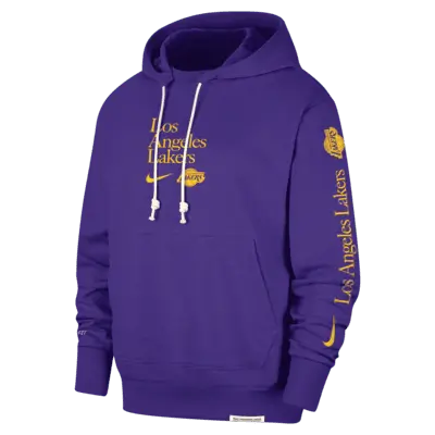 

Худи Nike Los Angeles Lakers Standard Issue Courtside, цвет Field Purple