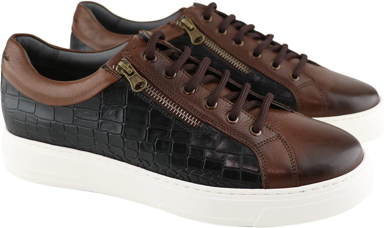 

Кроссовки Gernie 26's Low, цвет Expresso Black Croco, Черный, Кроссовки Gernie 26's Low, цвет Expresso Black Croco