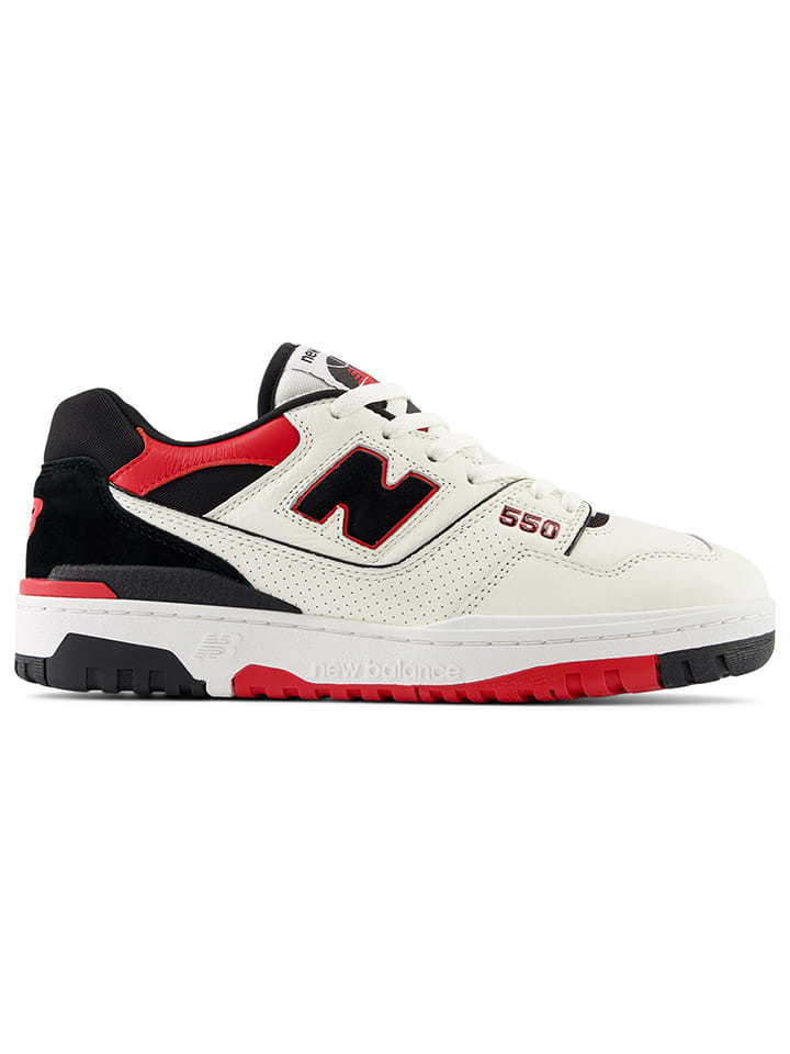 Кроссовки на шнуровке 550 New Balance, цвет weiß/rot — фото 2