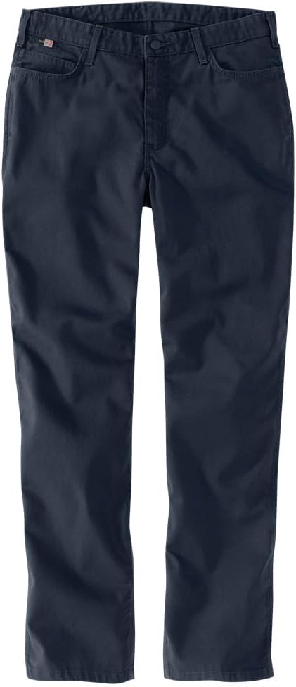 

Carhartt женские огнестойкие брюки Rugged Flex Relaxed Fit Canvas, Navy