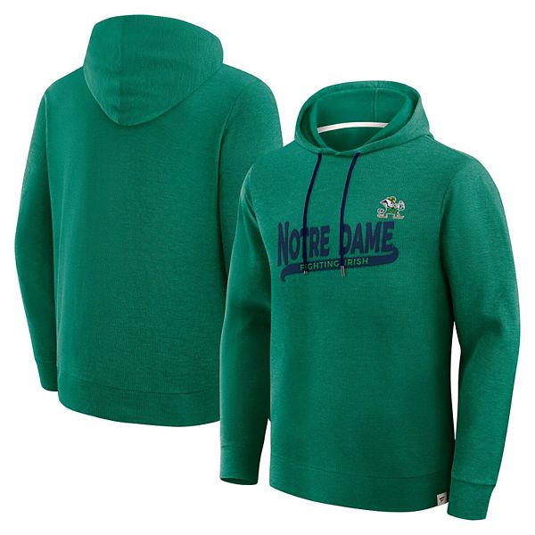 

Мужская зеленая толстовка notre dame fighting irish hometown premium huddle up с длинным рукавом Fanatics