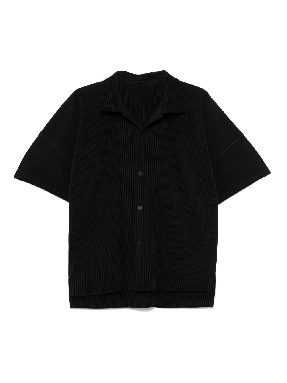 

Плиссированная рубашка Homme Plissé Issey Miyake, черный