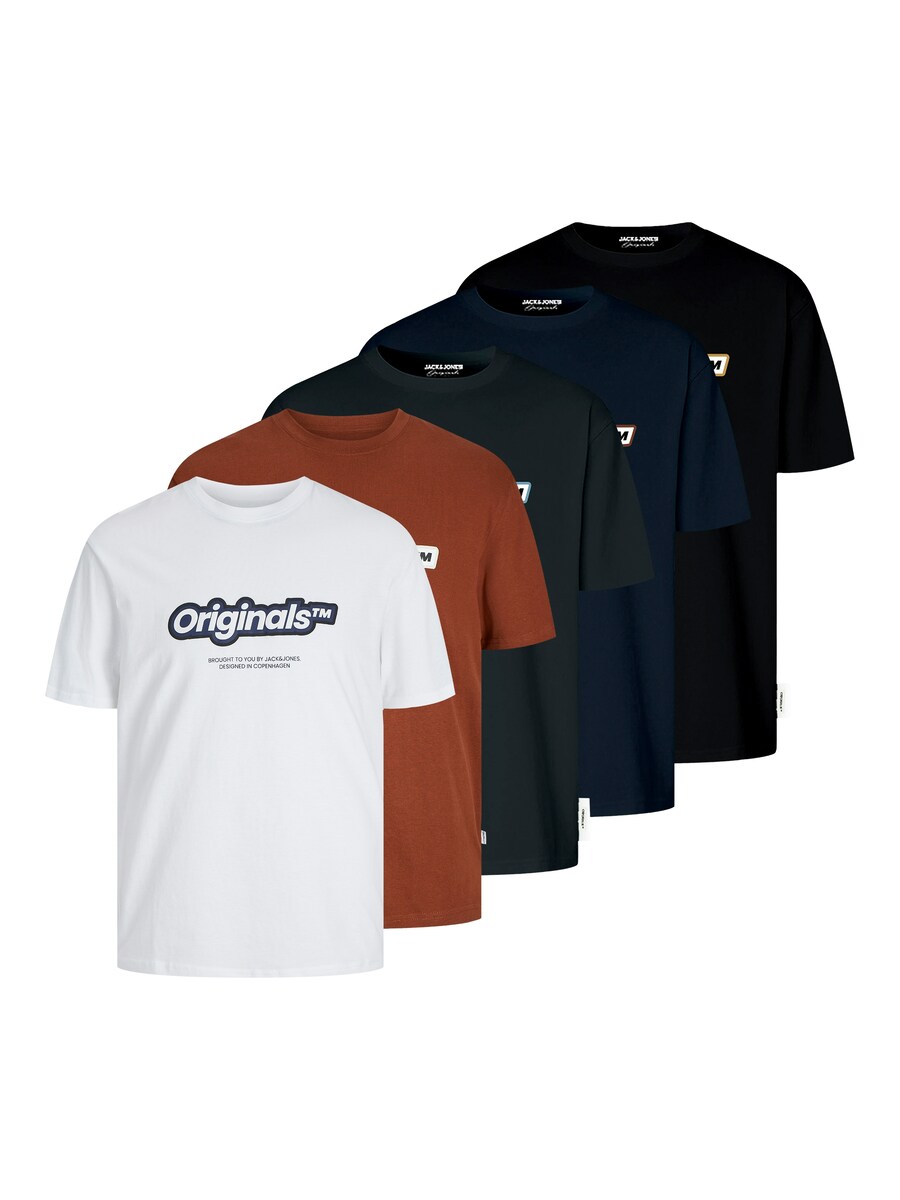 

Рубашка JACK & JONES JORVESTERBRO NEWTON, цвет Navy/Auburn/Dark grey/Black/White
