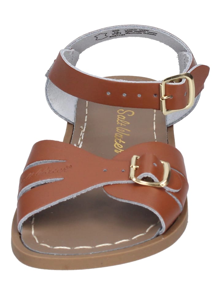Классические босоножки Salt-Water Sandals, коричневый — фото 3