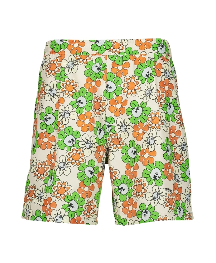 

Плавки с психоделическим цветочным принтом Marni, мультиколор