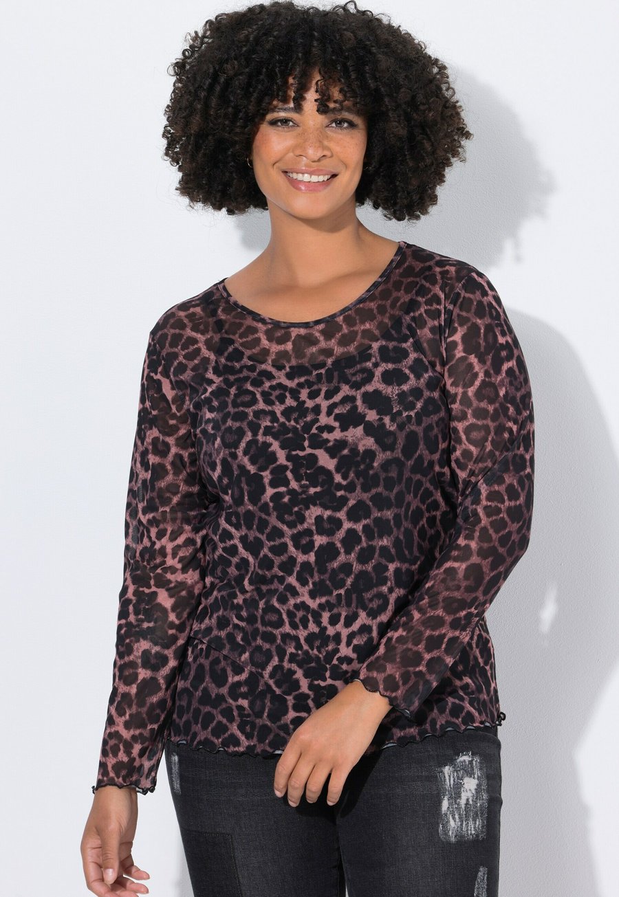 

Блуза Angel of Style WELLENMUSTER LANGARM, Taupe