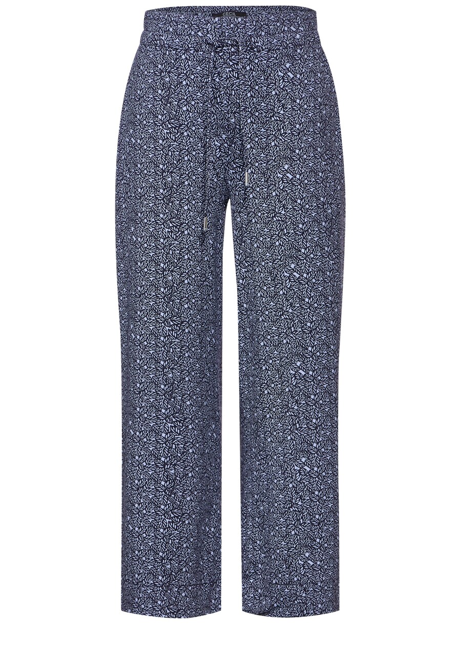 

Брюки свободного кроя CECIL, цвет Night blue/Light blue