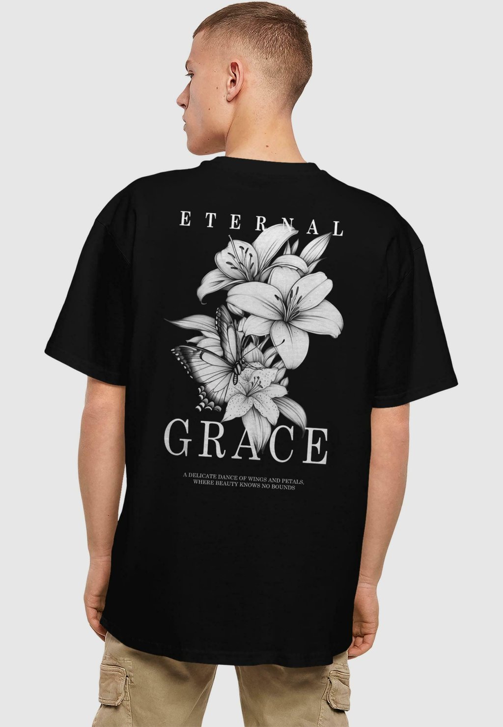 

Футболка с принтом ETERNAL GRACE Merchcode, черный