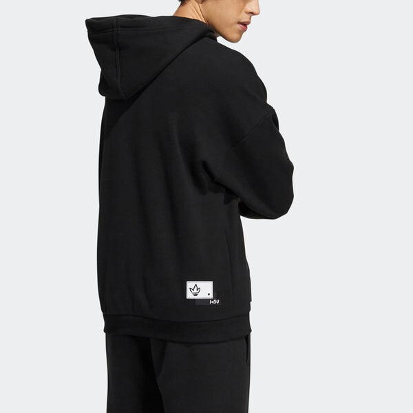 Толстовка adidas originals Vday Uni Logo Men's Black, черный — фото 4