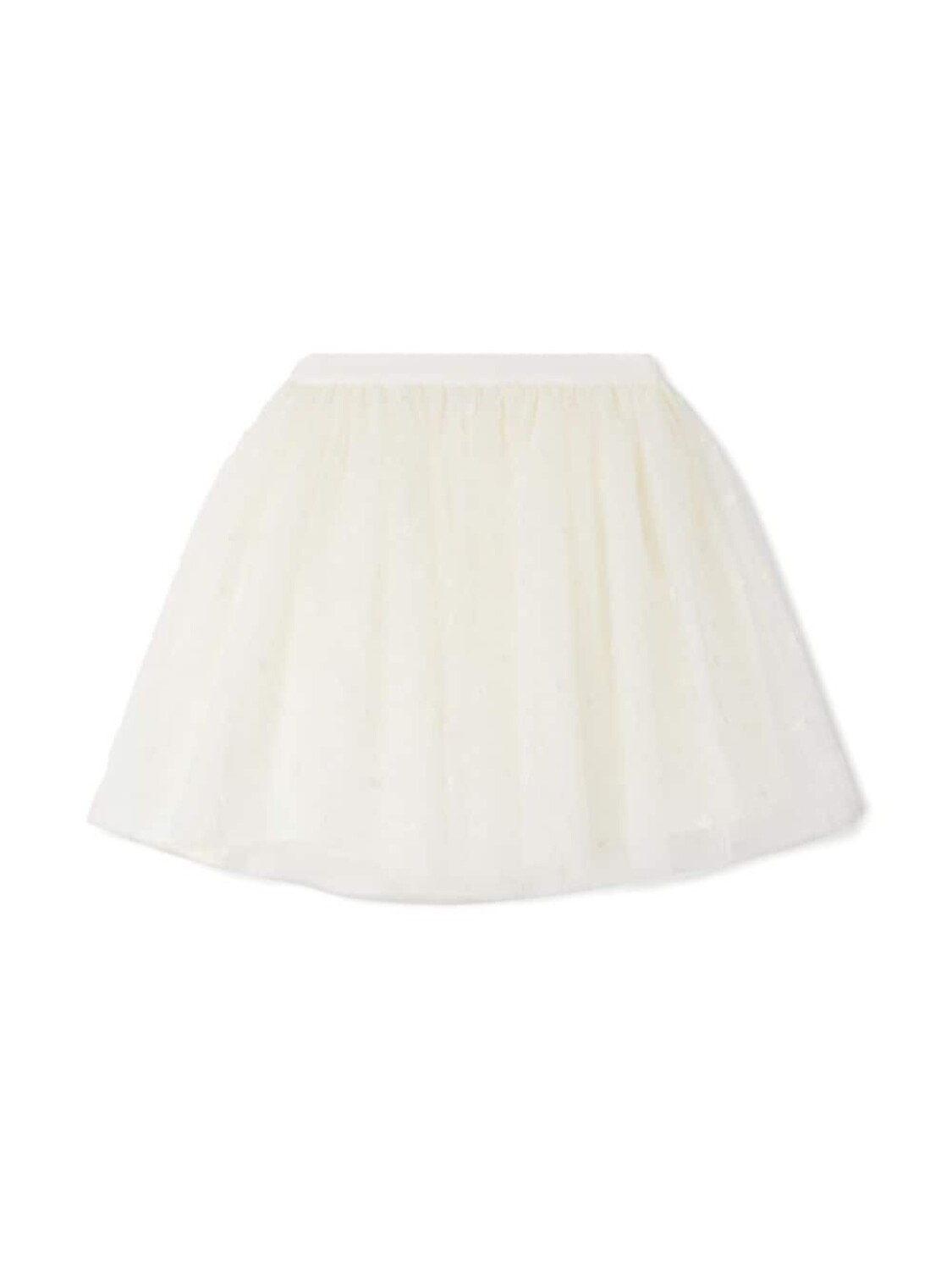 

Bonpoint юбка Pois из тюля, белый