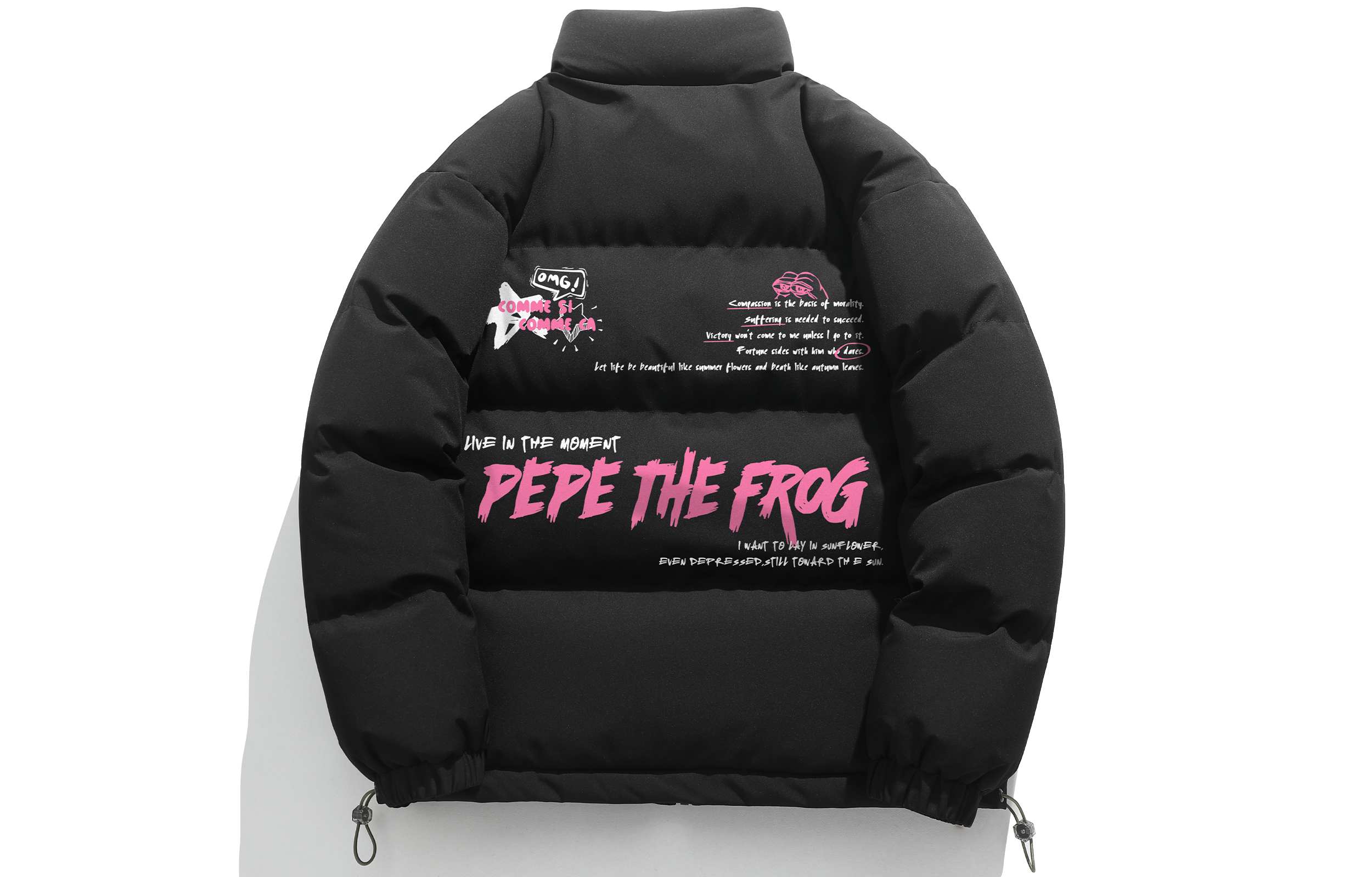 

Пуховик унисекс Pepe The Frog, In Blue
