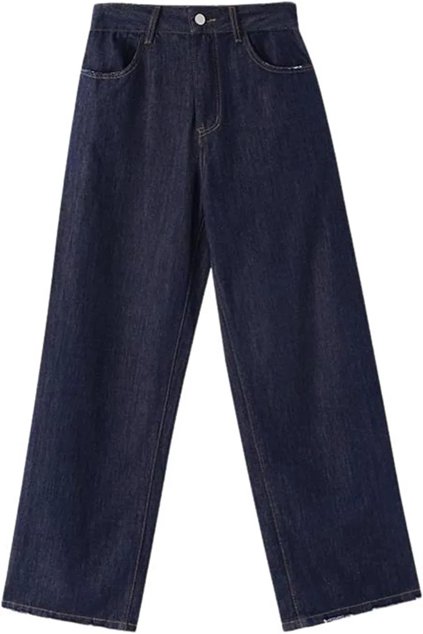 Джинсы, прямые, Comfort Casual Denim, Wide-leg Jeans