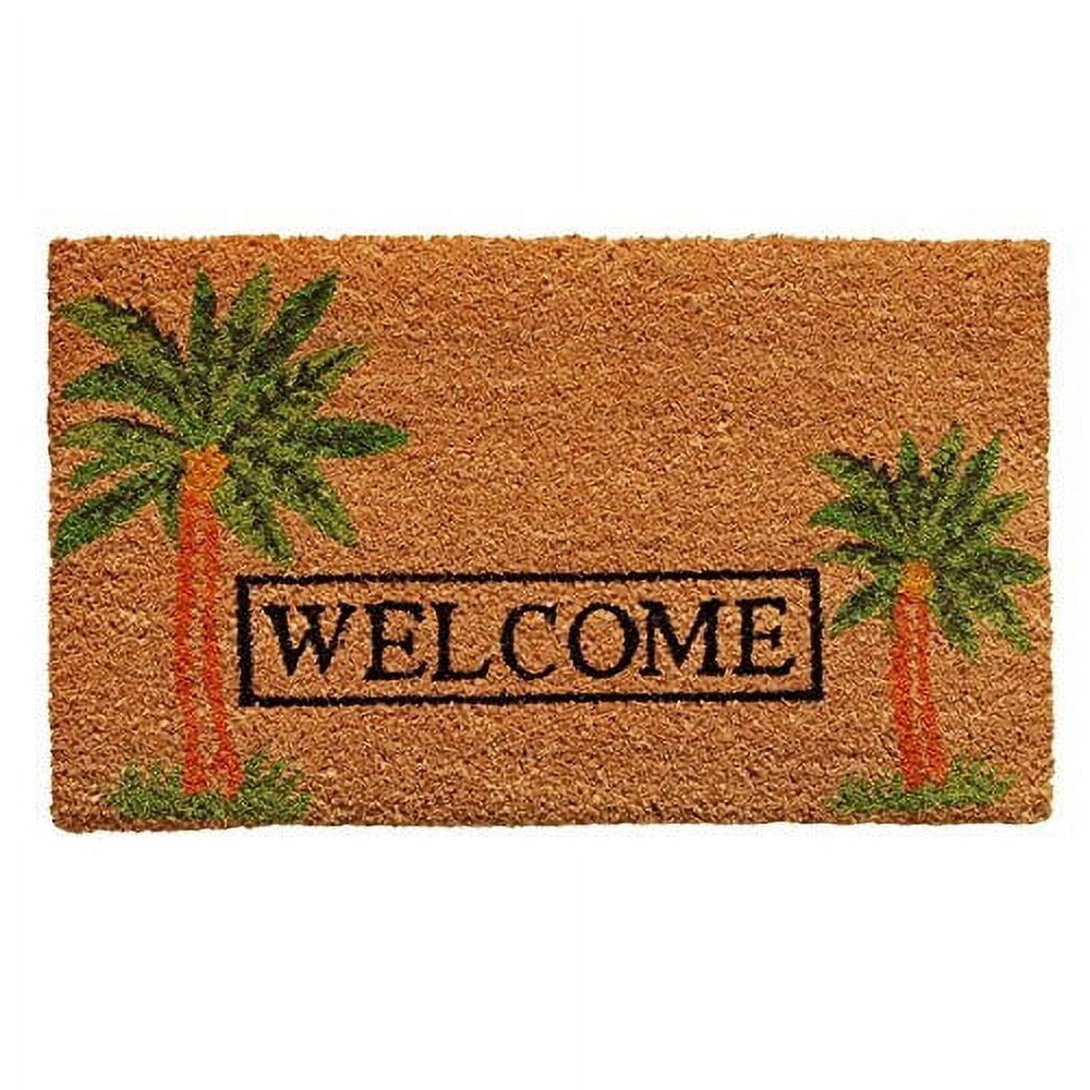 

Придверный коврик Calloway Mills Palm Welcome, разноцветный