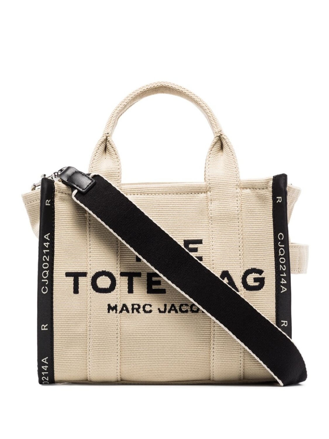 

Marc Jacobs маленькая сумка The Jacquard Tote, нейтральный цвет