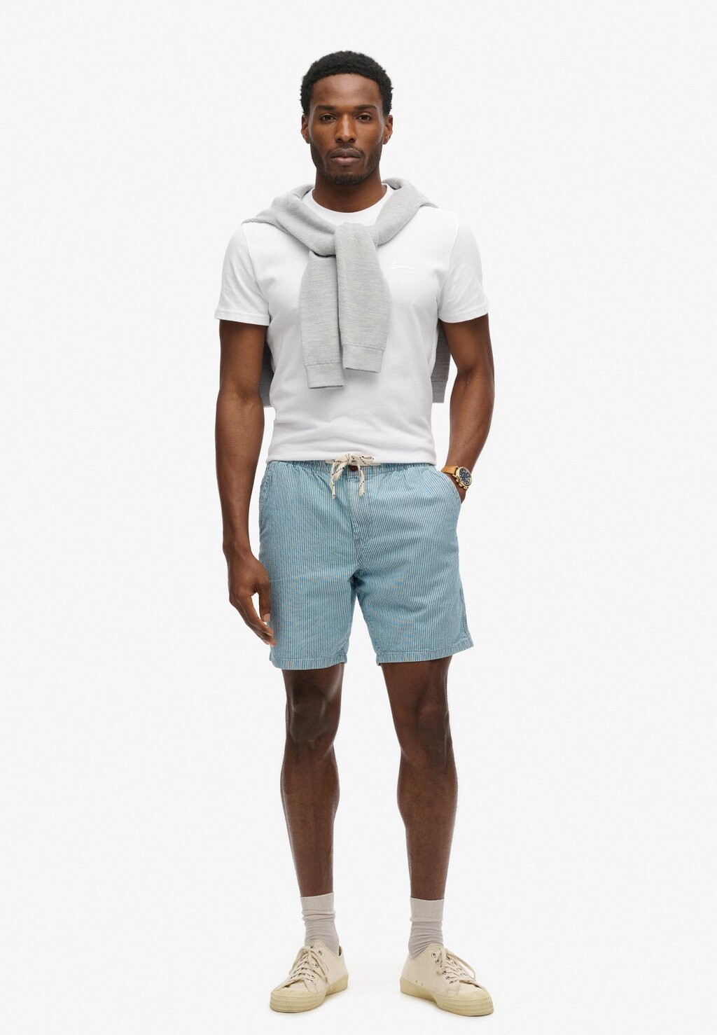 

Шорты BERMUDA Superdry, светло-голубой