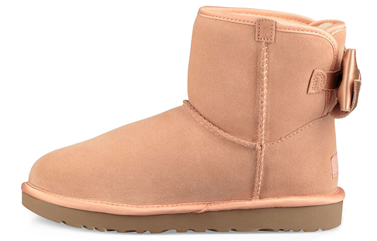 Ботинки зимние женские UGG Sunshine Powder, коралловый