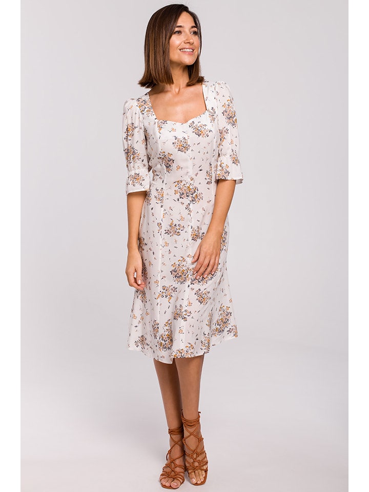 

Платье до колена Stylove, белый