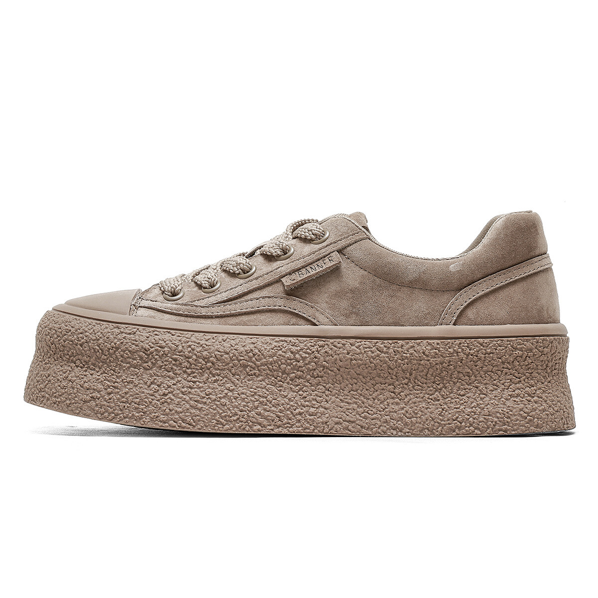 

Кроссовки C°BANNER Skateboarding Shoes Women's Low-top Khaki, хаки