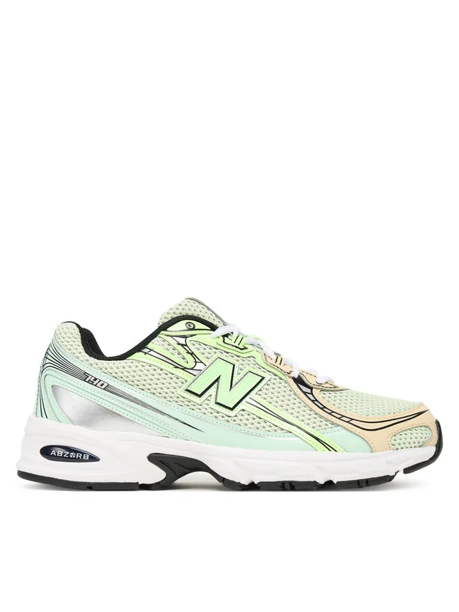 New Balance Кроссовки U740YC2 M зеленые