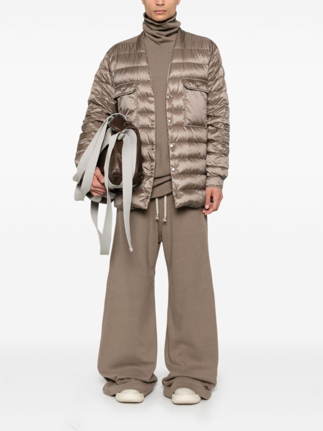 Свитер Surf T из коллаборации с Rick Owens Moncler + Rick Owens, коричневый — фото 3