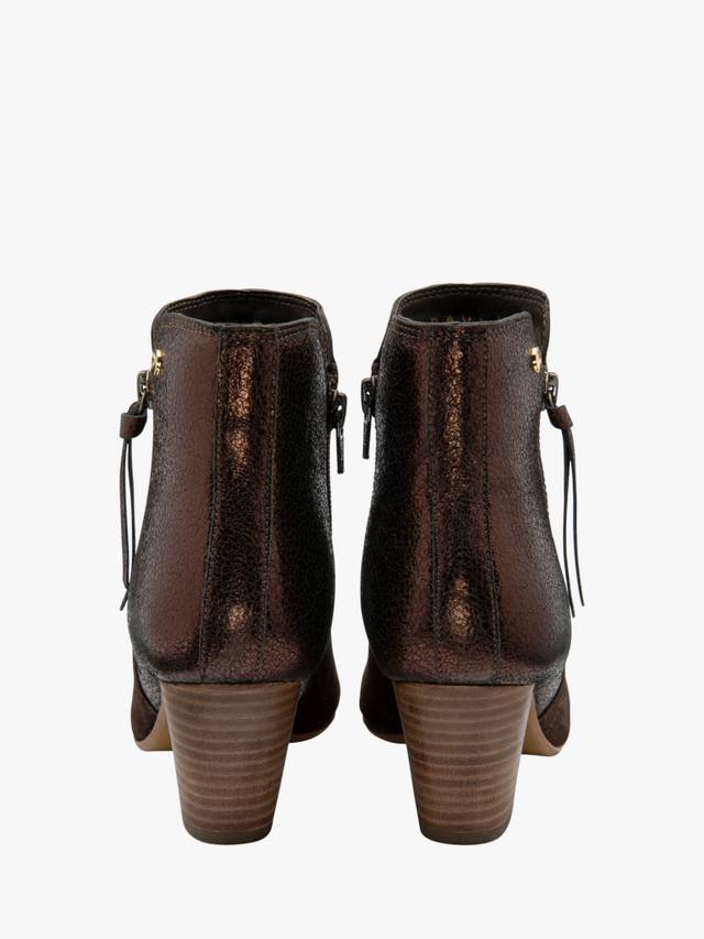 Ботинки Tay Suede на каблуке с высоким голенищем Ravel, Chocolate — фото 3