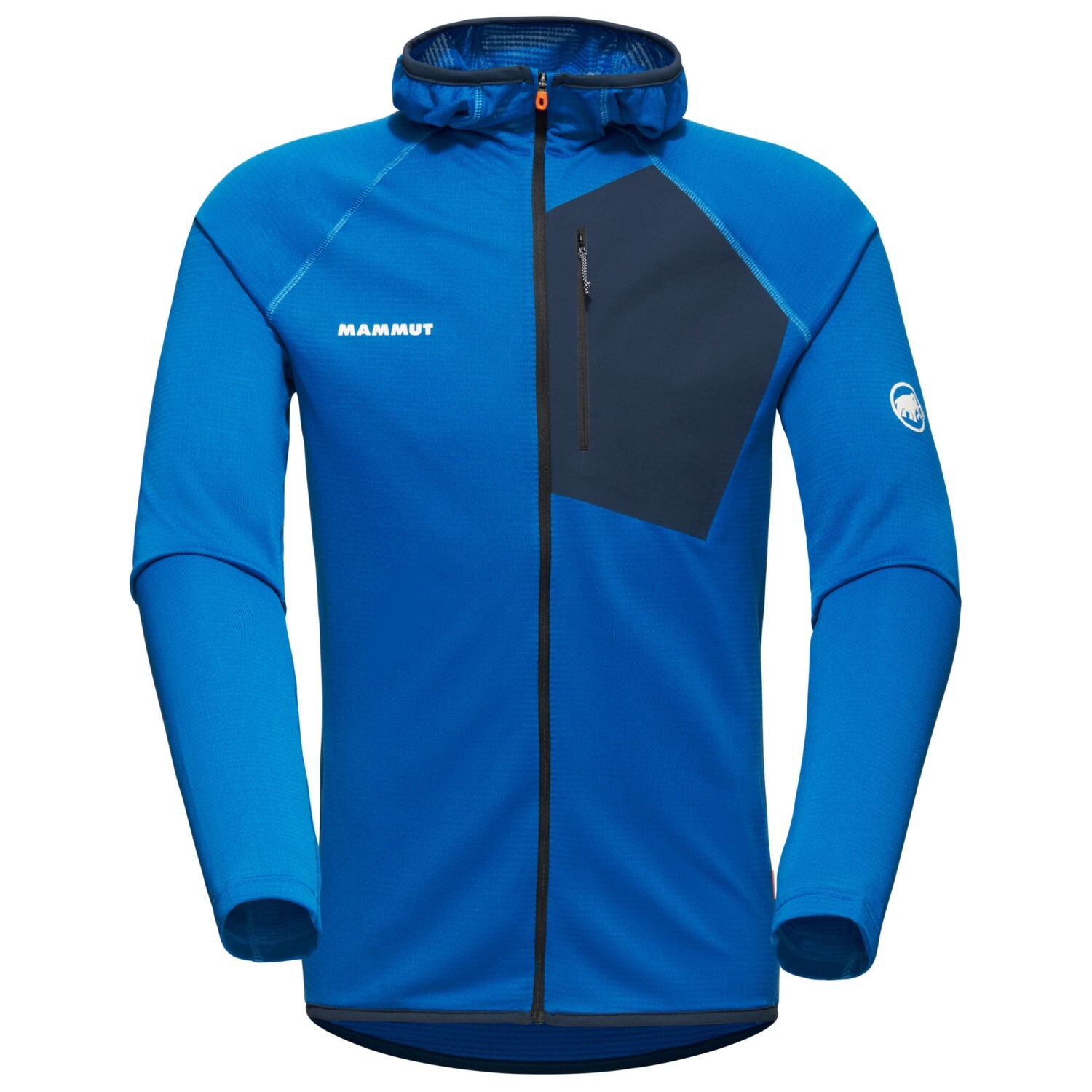 

Флисовая жилетка Mammut Aenergy Light Midlayer Hooded, цвет Azurit/Marine