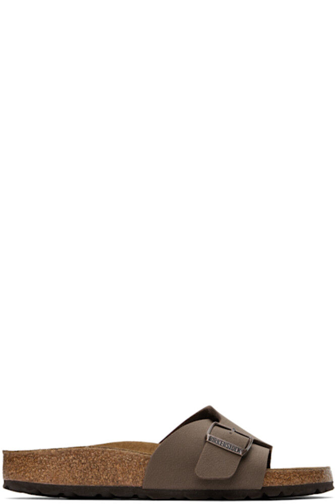 Коричневые узкие сандалии Catalina Birkenstock