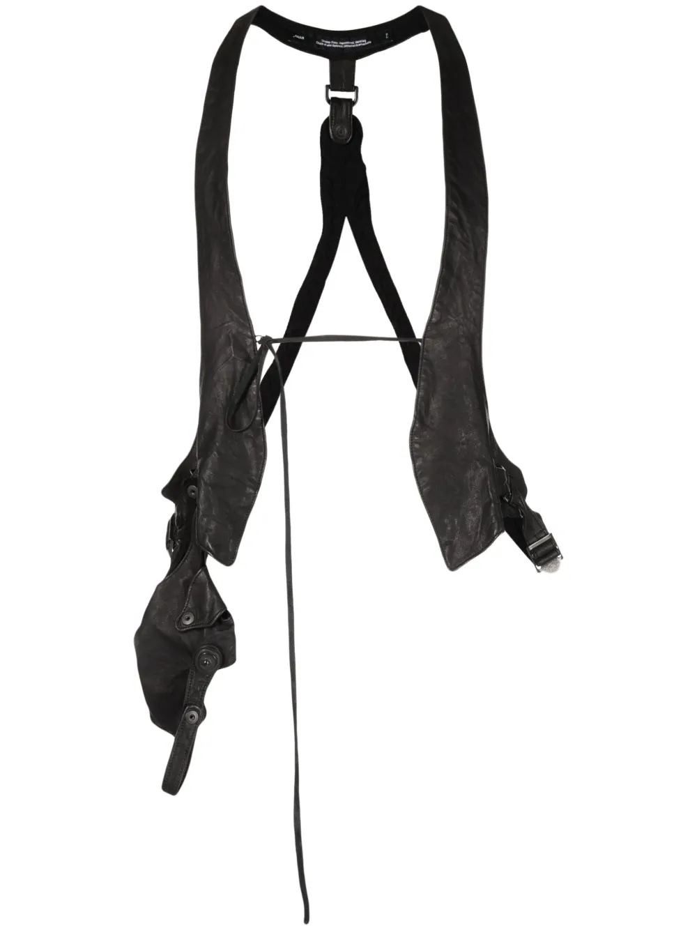 

Кожаный жилет Holster Julius, черный