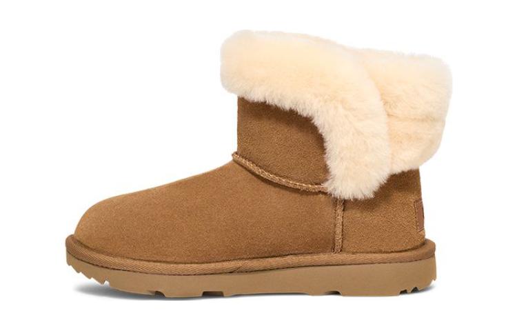 (PS) UGG Classic Low Fur 'Chestnut' — фото 2