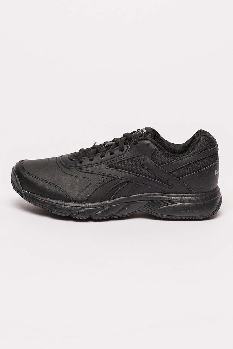 

Сетчатые кроссовки Work Cushion 4 0 с экокожей Reebok, черный