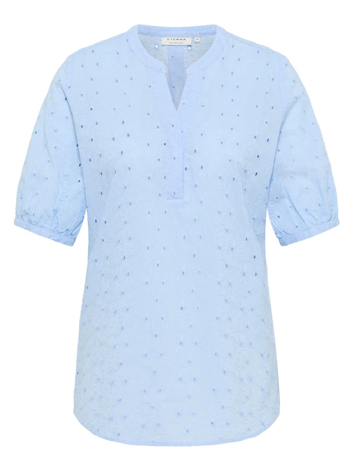 

Блузка Eterna, светло-синий