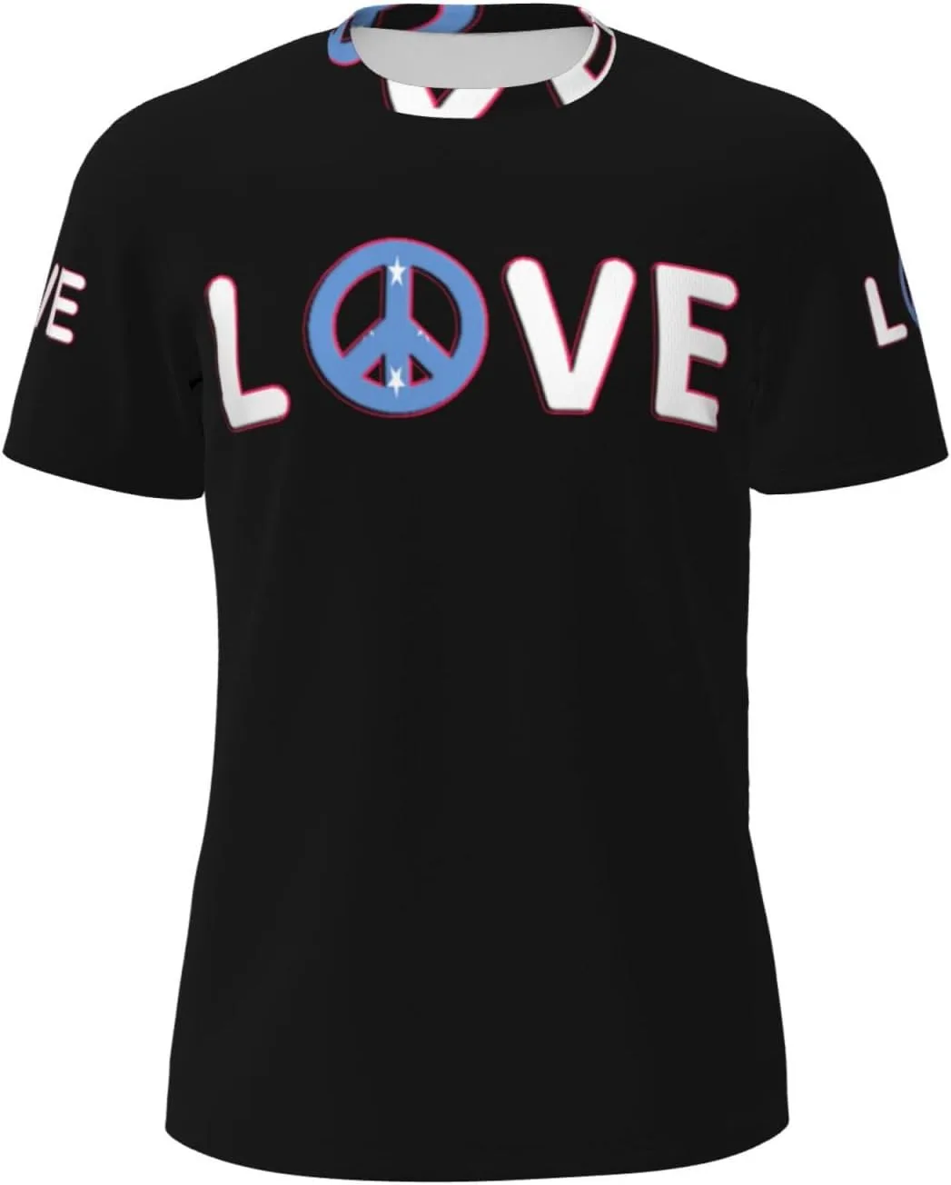 

Мужская футболка с коротким рукавом из сетчатой ткани Quick-Dry