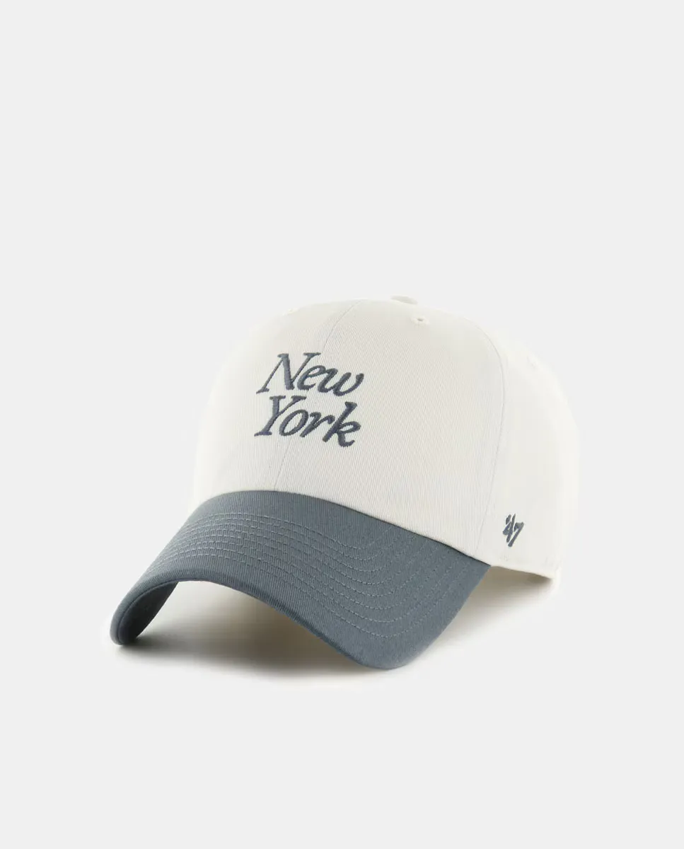 

Кепка MLB New York Yankees Foundation Script TT '47 Clean Up 47 Brand, цвет Crudo