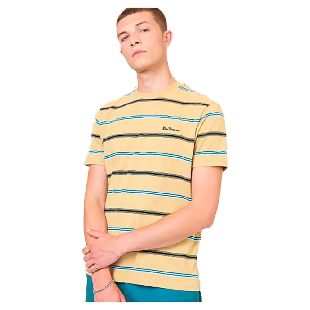 

Футболка Ben Sherman Collegiate Stripe, желтый