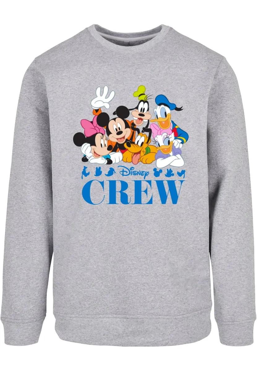 

Свитер с круглым вырезом ABSOLUTE CULT "ABSOLUTE CULT Мужской с Микки Маусом - Disney Friends Crewneck", серый