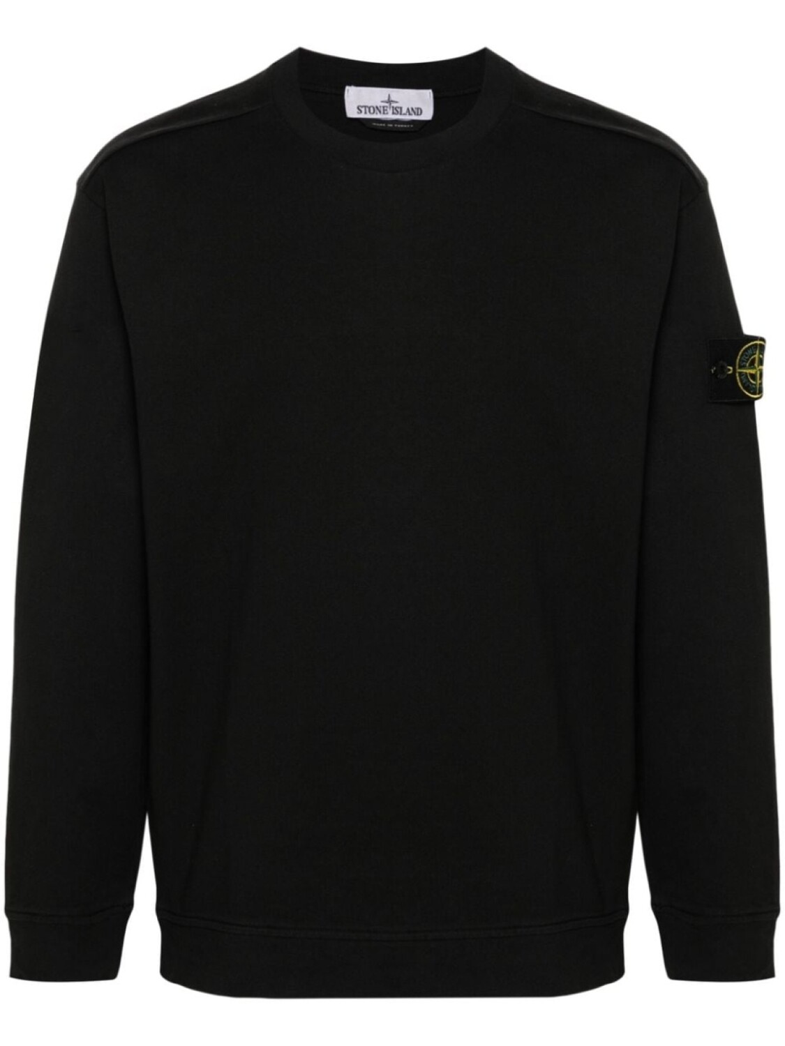 

Stone Island толстовка с логотипом Compass, черный