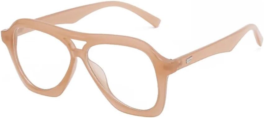 

Солнцезащитные очки в винтажной оправе большого размера 2027 года для женщин и мужчин, панк-стиль, популярные очки с защитой от УФ-излучения UV400 MTZJH, Jelly Tea Clear