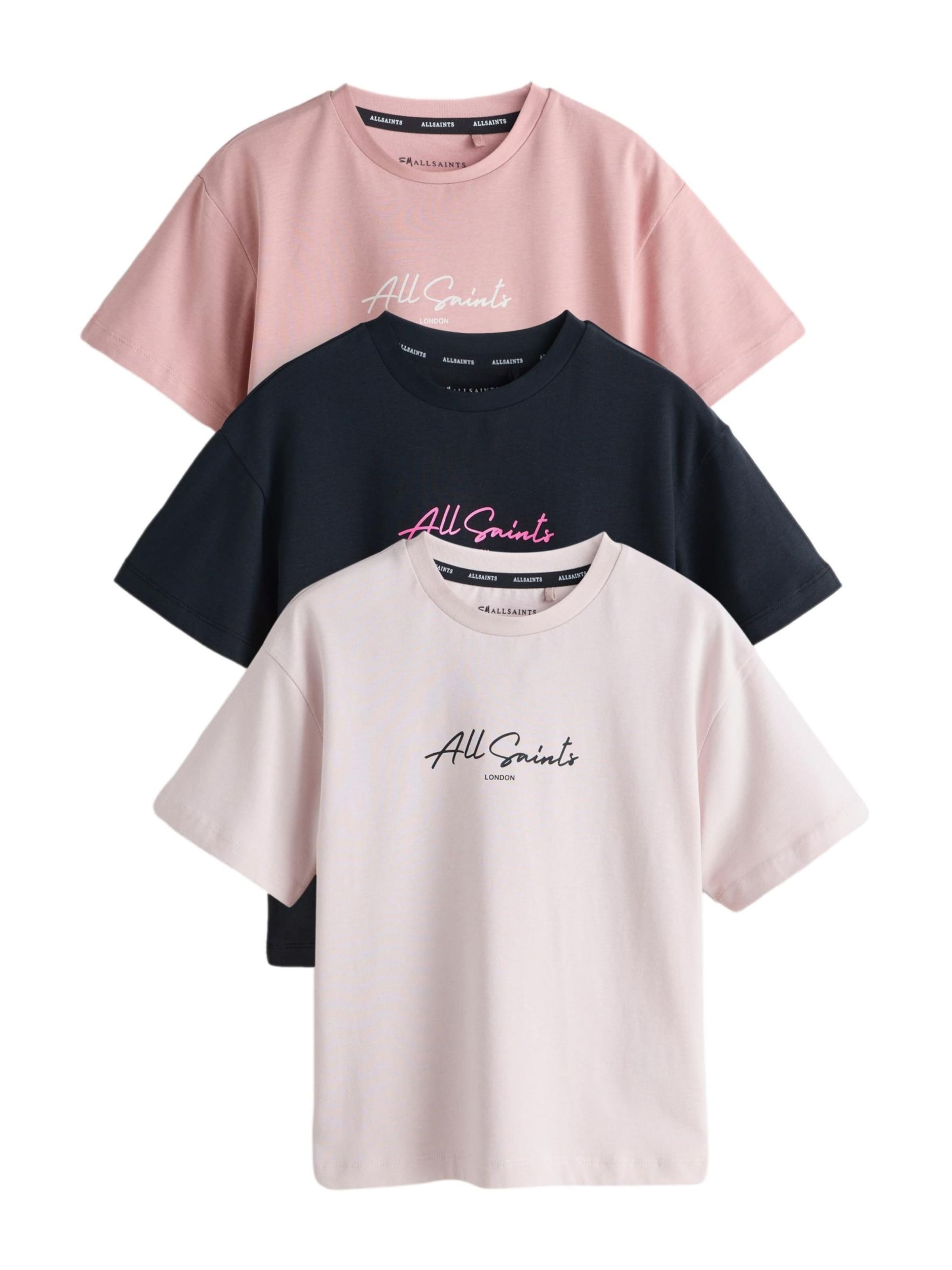 SmALLSAINTS Футболка в цвете Rose, Rose, Black