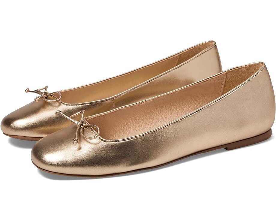 

Туфли на плоской подошве Jack Rogers Kenlyn Ballet Leather, цвет Platinum