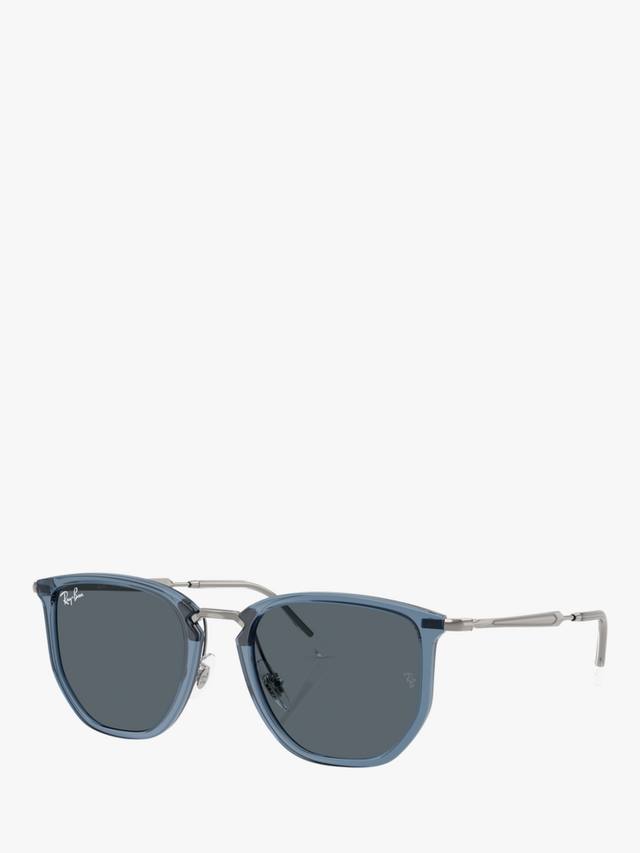 

Солнечные очки RB4451 Angular Ray-Ban, Light Blue/Grey