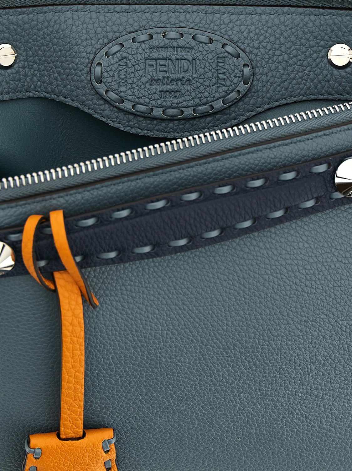 Средняя сумка 'By The Way Soft Selleria' FENDI, голубой — фото 4