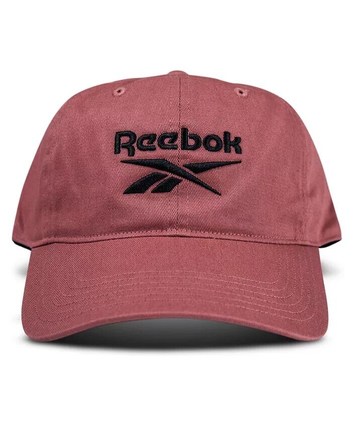 

Саржевая кепка с логотипом Reebok, розовый