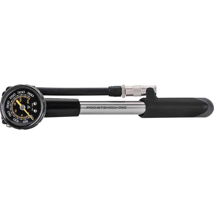 

Портативный насос PocketShock DXG Topeak, Black/Silver