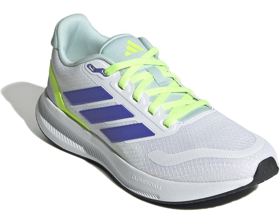 

Кроссовки adidas Kids Runfalcon 3.0 Shoes, цвет White/Cobalt Blue/Lucid Lemon