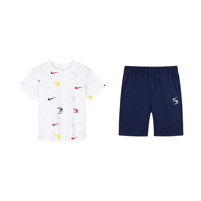 

Nike Повседневный спортивный комплект из 2 предметов, цвет индиго, для детей от 3 до 7 лет
