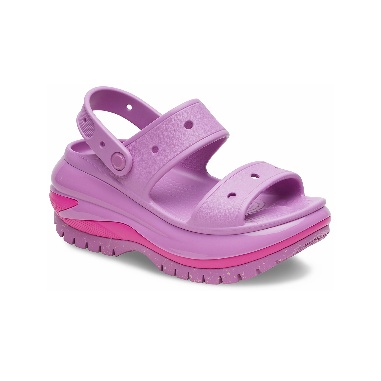 Сандалии с ремешком Bubbles Purple Crocs — фото 3