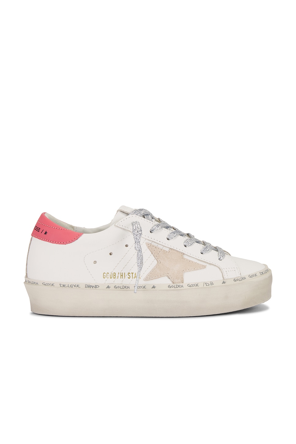 Кроссовки hi star Golden Goose, белый
