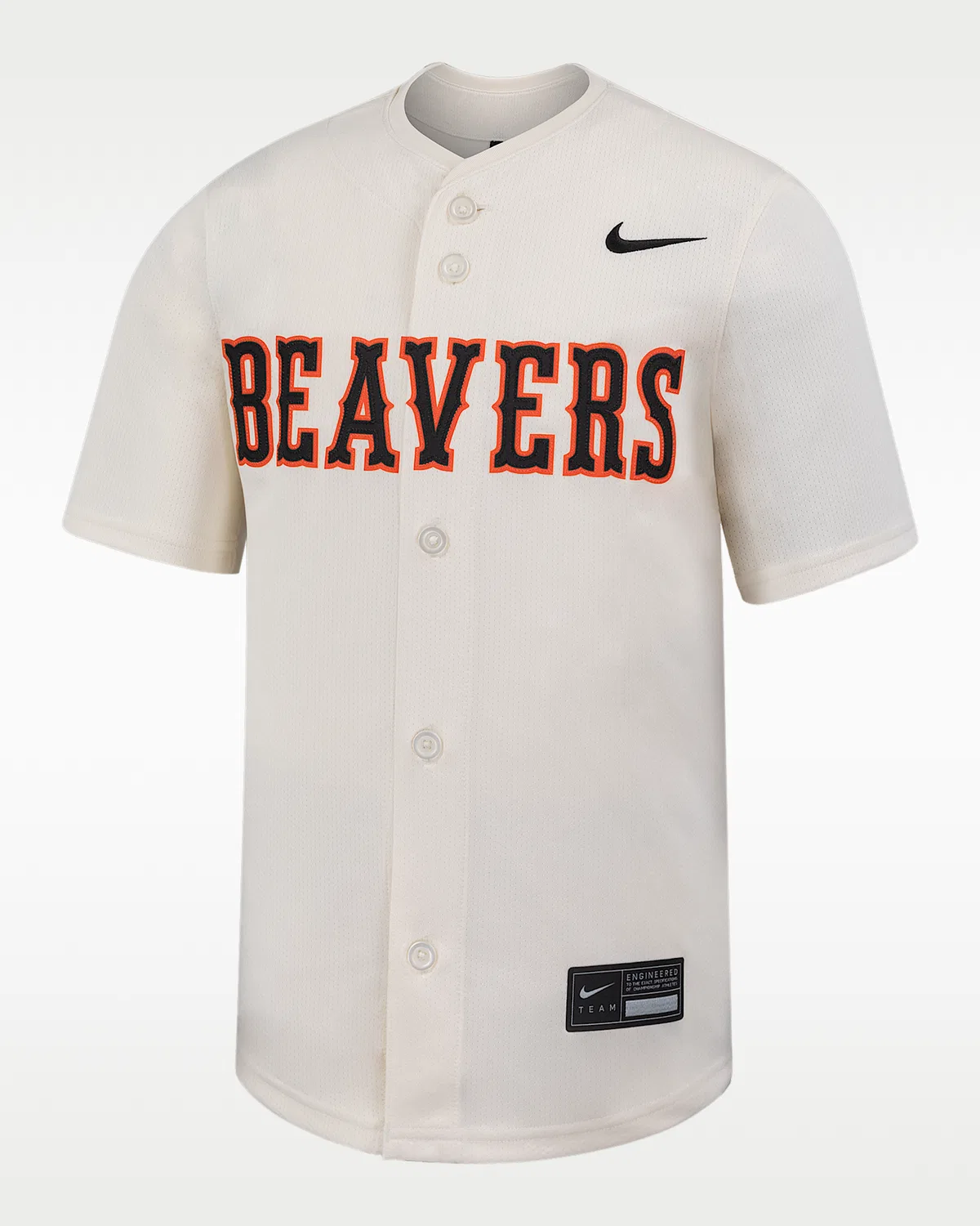 Детская большая футболка Nike NCAA Baseball Replica Oregon State Beavers, Natural