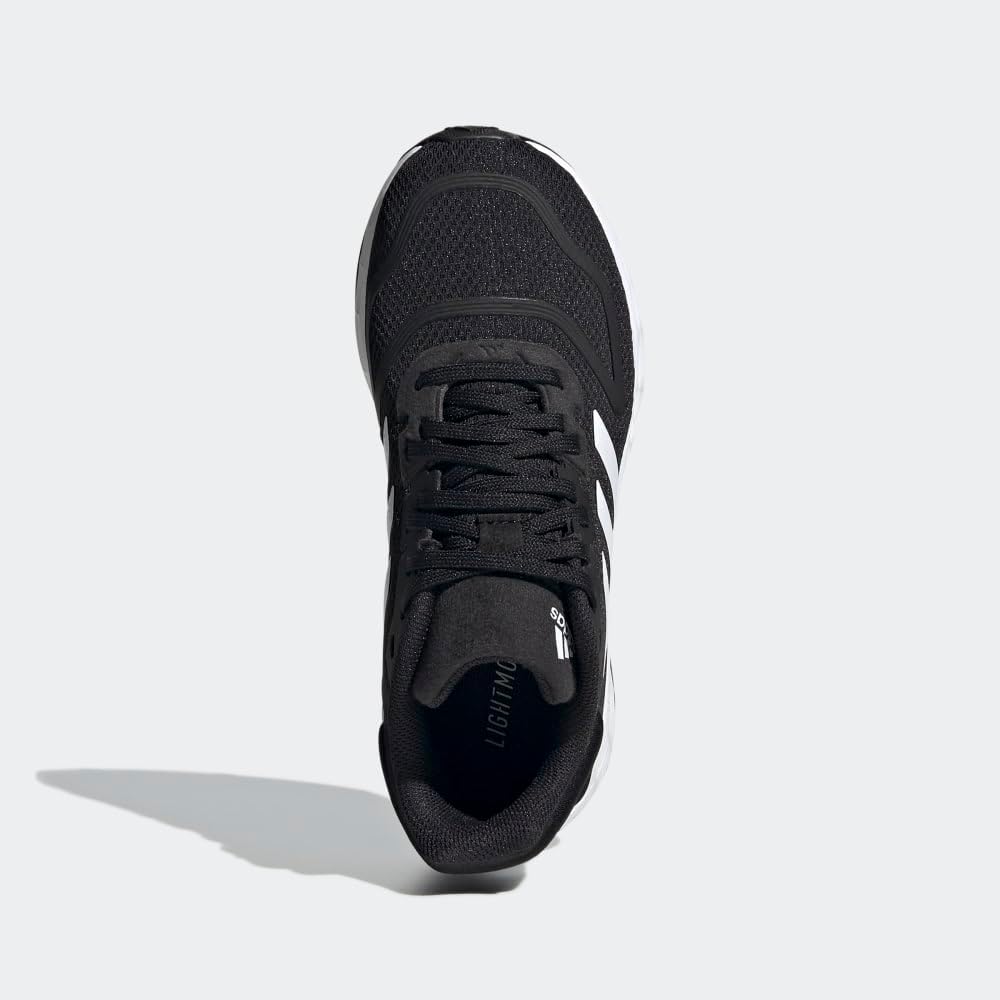 Беговые кроссовки Adidas Duramo 10 для мальчиков, белый/черный — фото 4